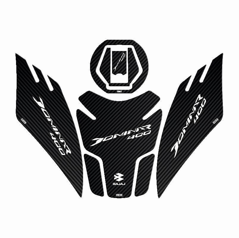 Bajaj Dominar 400 2017 - 2024 Uyumlu Tank Pad Set 001