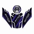 Bajaj Dominar 400 2017 - 2024 Uyumlu Tank Pad Set 002