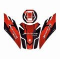 Bajaj Dominar 400 2017 - 2024 Uyumlu Tank Pad Set 004