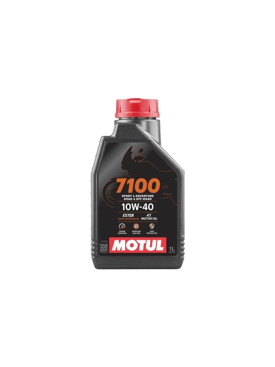 Motor Yağı 10W40 (4 T - 1 Litre) Motul (7100)