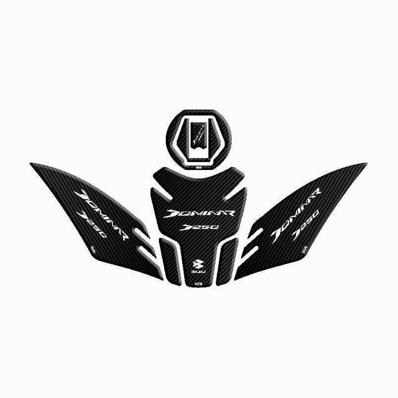 Bajaj Dominar 250 2020 - 2024 Uyumlu Tank Pad Set 005