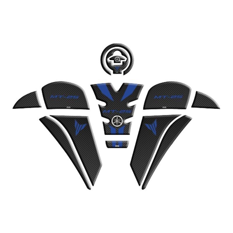 Yamaha Mt25 2020 - 2024 Uyumlu Tank Pad Set 002