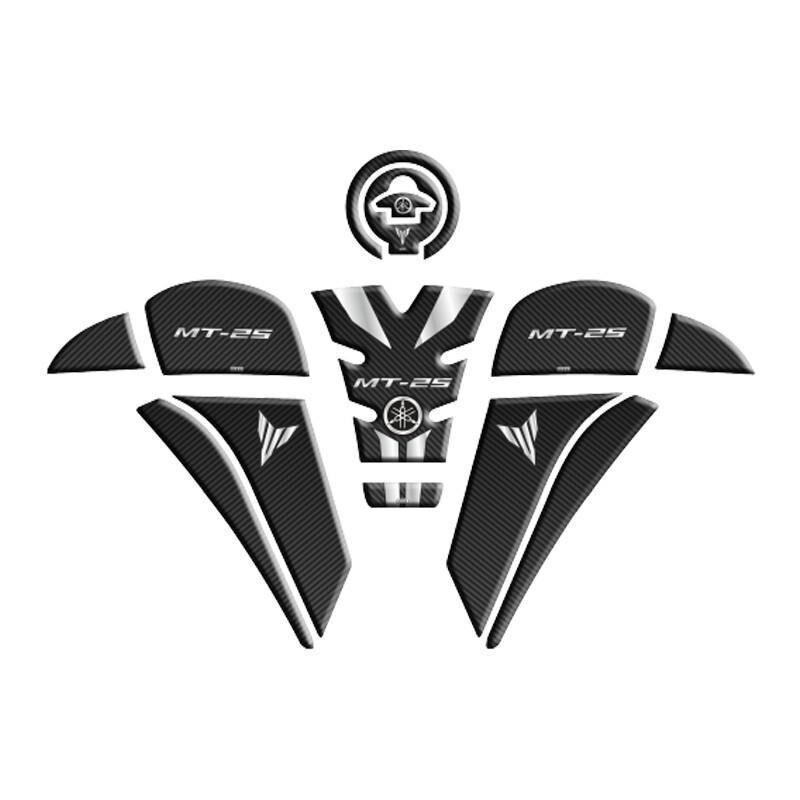 Yamaha Mt25 2020 - 2024 Uyumlu Tank Pad Set 003