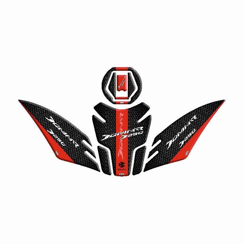 Bajaj Dominar 250 2020 - 2024 Uyumlu Tank Pad Set 007