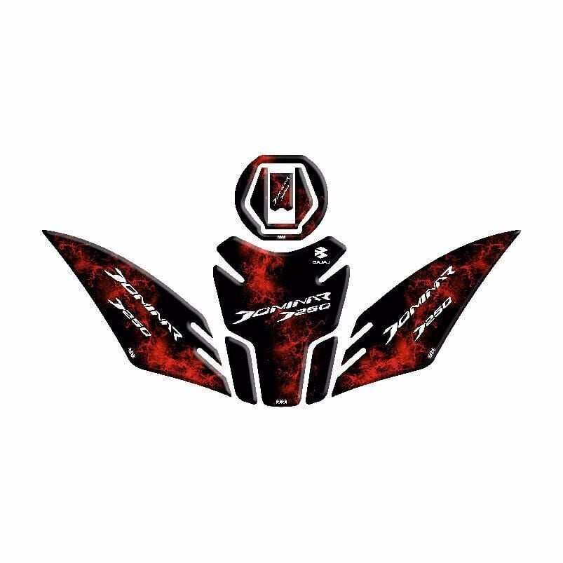 Bajaj Dominar 250 2020 - 2024 Uyumlu Tank Pad Set 008