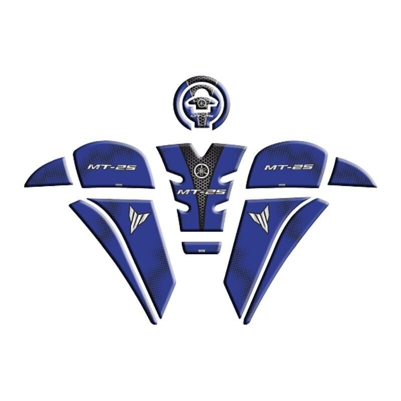 Yamaha Mt25 2020 - 2024 Uyumlu Tank Pad Set 005