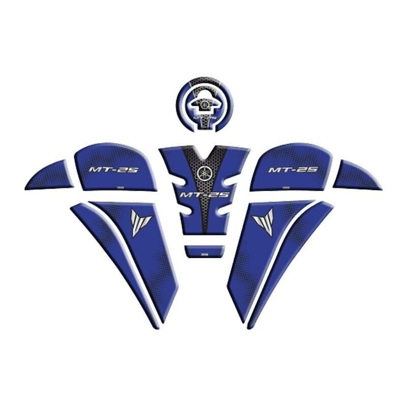 Yamaha Mt25 2020 - 2024 Uyumlu Tank Pad Set 005
