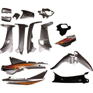 Cub Çelik Kaporta Seti Gri 16 Parça