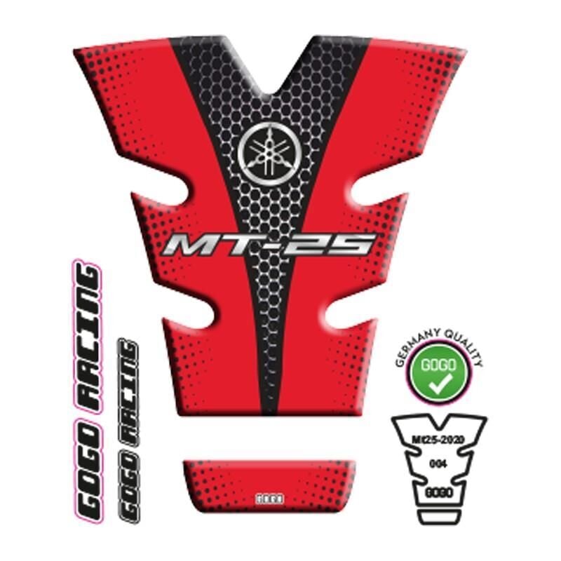 Yamaha Mt25 2020 - 2024 Uyumlu Tank Pad 004