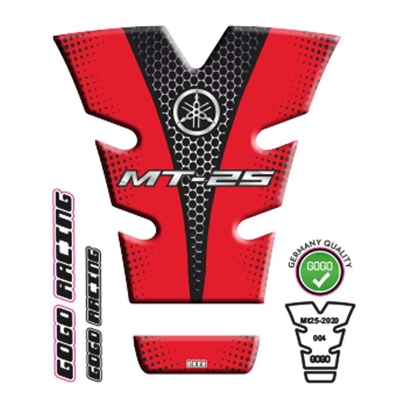 Yamaha Mt25 2020 - 2024 Uyumlu Tank Pad 004