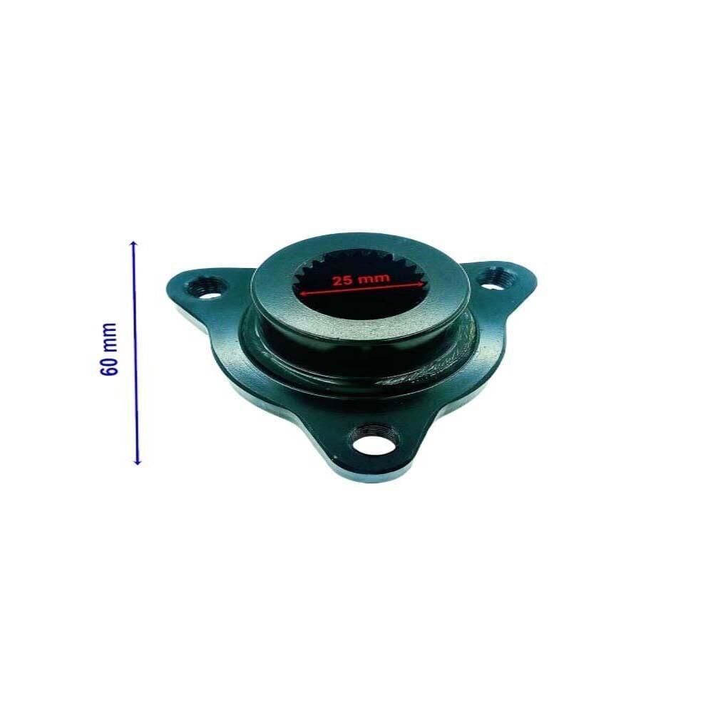 Atv Linhai 200 Disk Flanşı İç 25-60 Mm 3 Delikli Öm