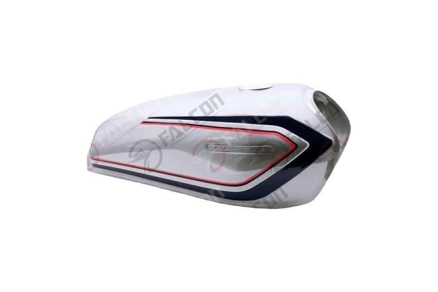 Benzin Deposu Beyaz Şamandıralı Yan Kapaklı 9 Lt-Cg