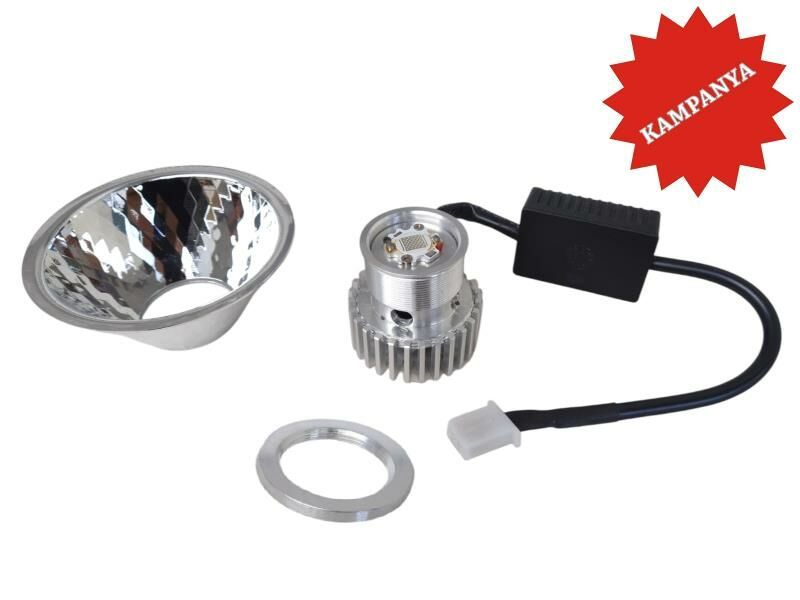 Far Ampülü Zenon Led (Floresan Parklı) Mavi Işık