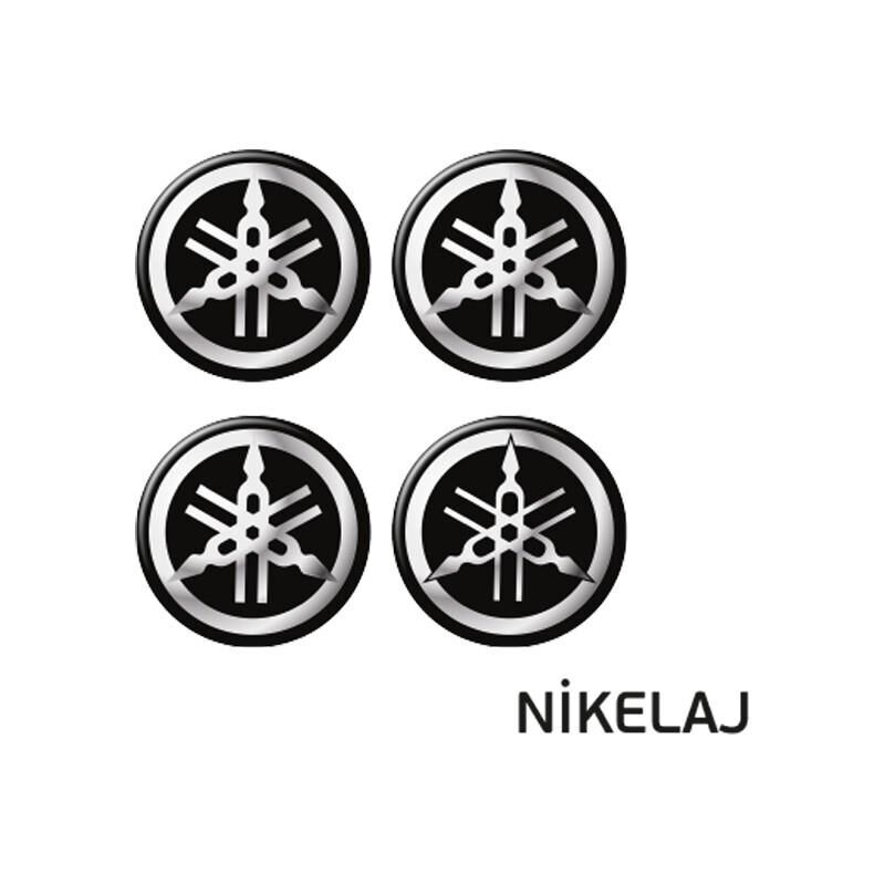 Yamaha Uyumlu (2,4X2,4 Cm) Dörtlü Damla Etiket