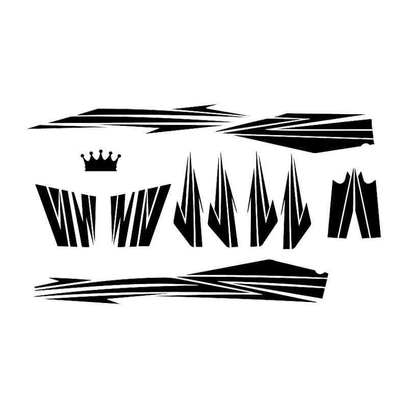 Siyah Cup Sticker Seti