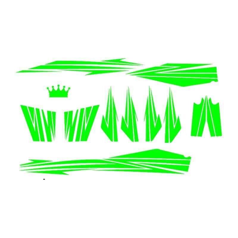 Florasan Yeşil Cup Sticker Seti