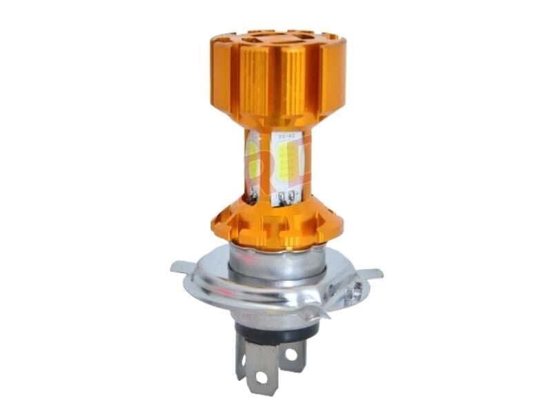 12V Item-1 H4 Tipi Kısa-Uzun Huzmeli Led Ampül 3 Tırnak 43T