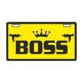 Sarı Boss E-Bike Plakalık