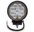 9 Ledli Yuvarlak Far 12V-80V