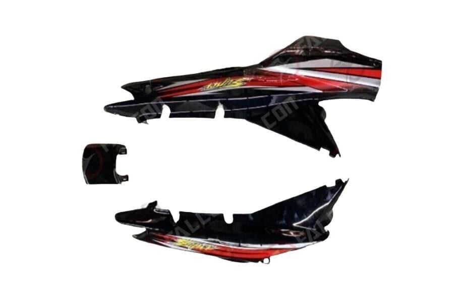 Falcon Magic Sele Alt Sağ Sol Takım Ve Birleştirici Kapak (Siyah)