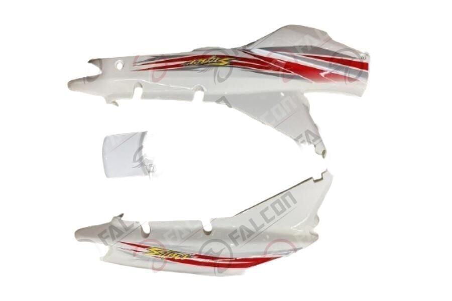 Falcon Magic Sele Alt Sağ Sol Akü Kapağı Ve Birleştirici Kapak (Beyaz)