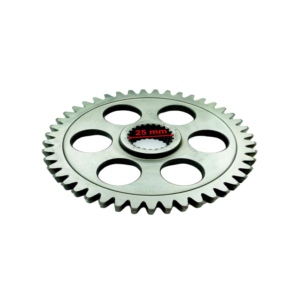 Apachi Şanzıman Dişlisi 45T İç 25X24 Frezeli 6 Delikli Öm