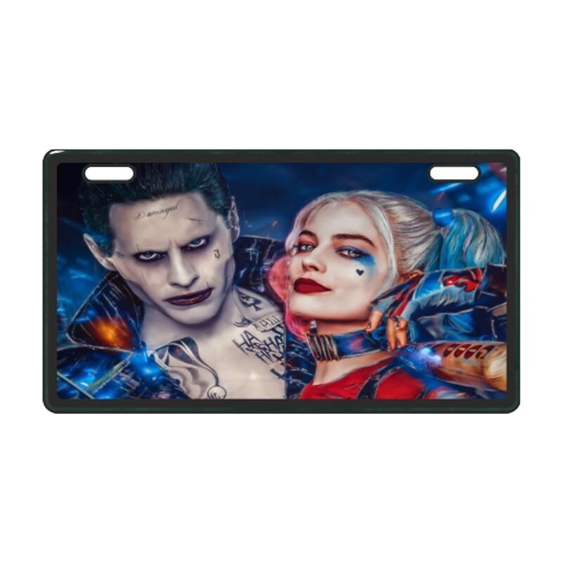 Joker  Harley Quinn E-Bike Plakalık
