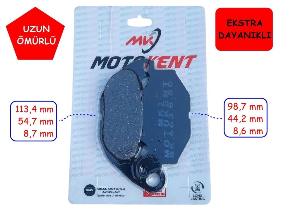 Yamaha R25 Mt-25 Ön Fren Disk Balatası Fa663 Mtk