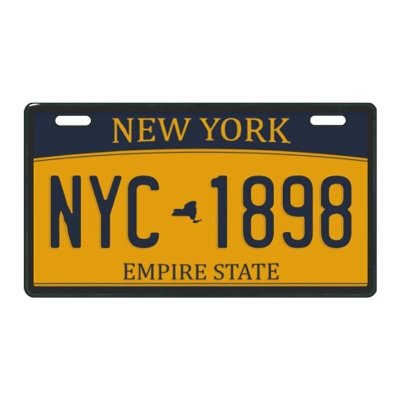 New York E-Bike Plakalık