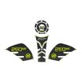 Cf Moto 250 Nk 2018 - 2022 Uyumlu Tank Pad Set 004