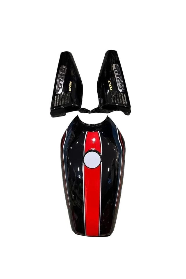 Cg Kuba Benzin Deposu Ve Yan Kapak Siyah