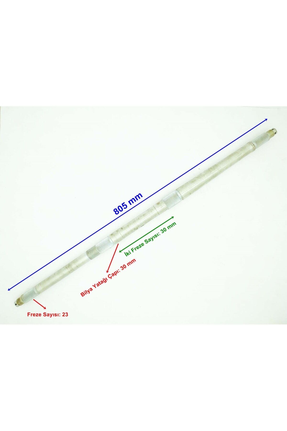 Atv Amazon Pumarex 150C Aks 805 Mm Tek Yivli Bilya Yatağı 30 23 Freze Öm