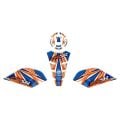 Cf Moto 250 Sr 2020 - 2024 Uyumlu Tank Pad Set 008