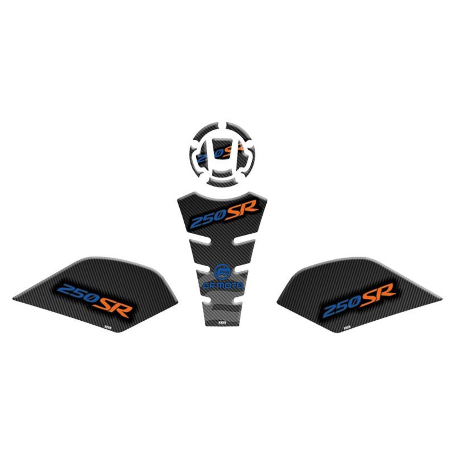 Cf Moto 250 Sr 2020 - 2024 Uyumlu Tank Pad Set 009