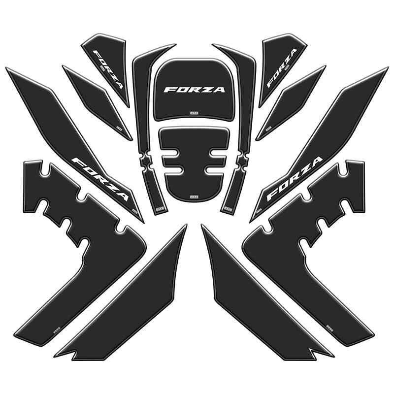 Honda Forza 2018 - 2020 Uyumlu Tank Pad Set 006
