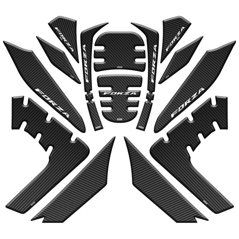 Honda Forza 2021 - 2024 Uyumlu Tank Pad Set 001