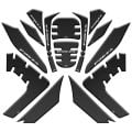 Honda Forza 2021 - 2024 Uyumlu Tank Pad Set 001