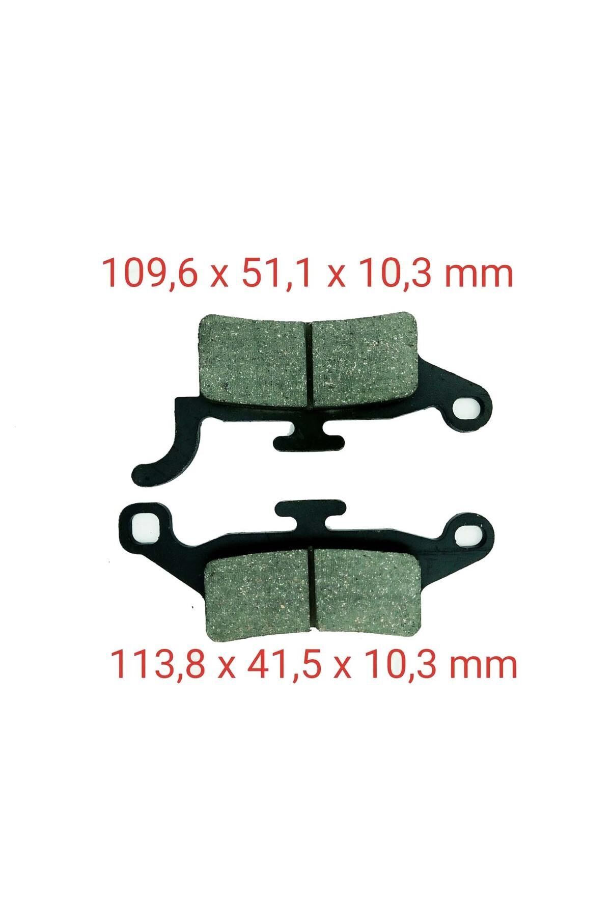 Ön Fren Disk Balatası Sfa492 (A) Bws 125 Xenter 150 Uyumlu