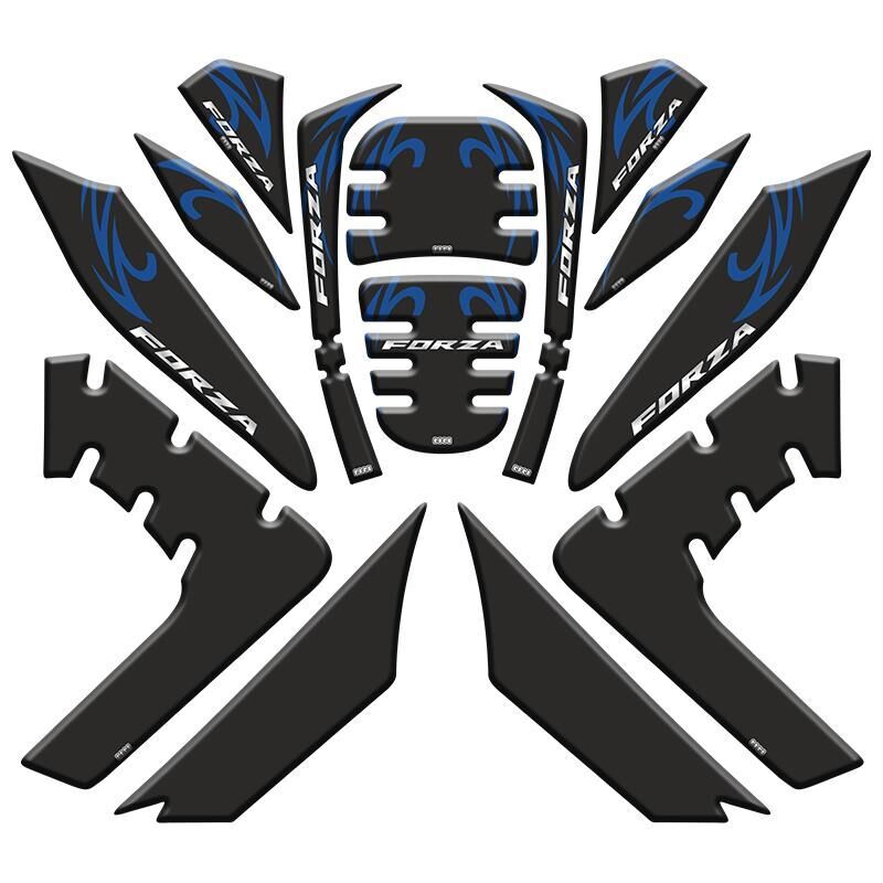 Honda Forza 2021 - 2024 Uyumlu Tank Pad Set 004