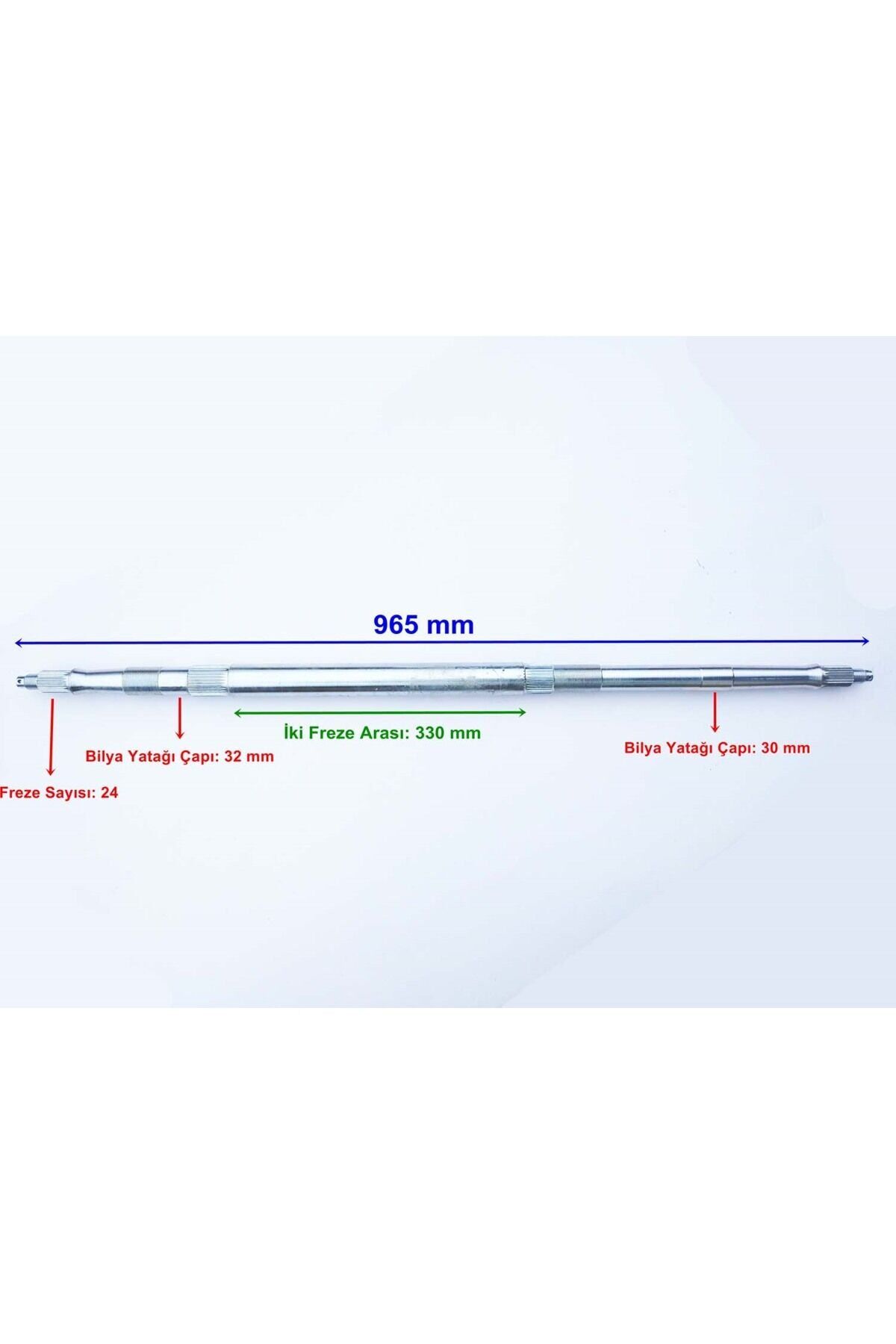 Atv Cazador Aks 965 Mm Bilya Yatağı 30-32 24 Freze Öm