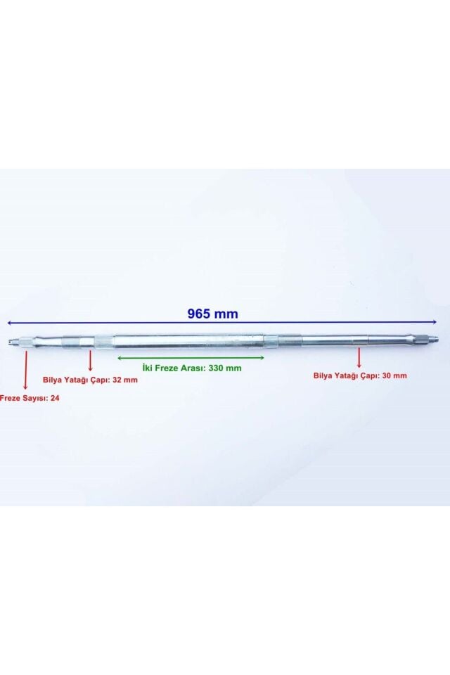 Atv Cazador Aks 965 Mm Bilya Yatağı 30-32 24 Freze Öm
