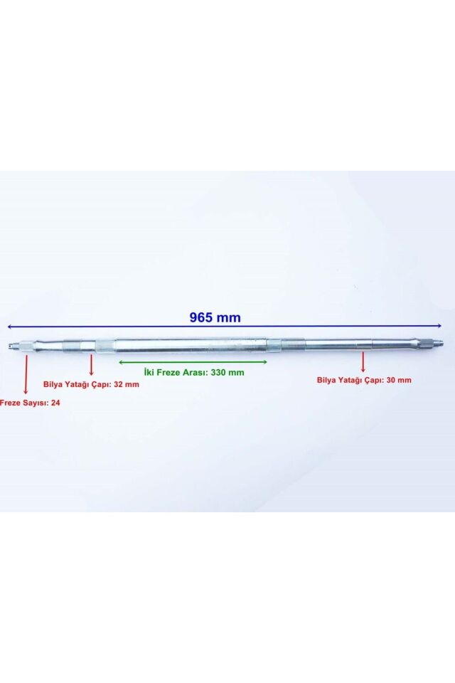 Atv Cazador Aks 965 Mm Bilya Yatağı 30-32 24 Freze Öm