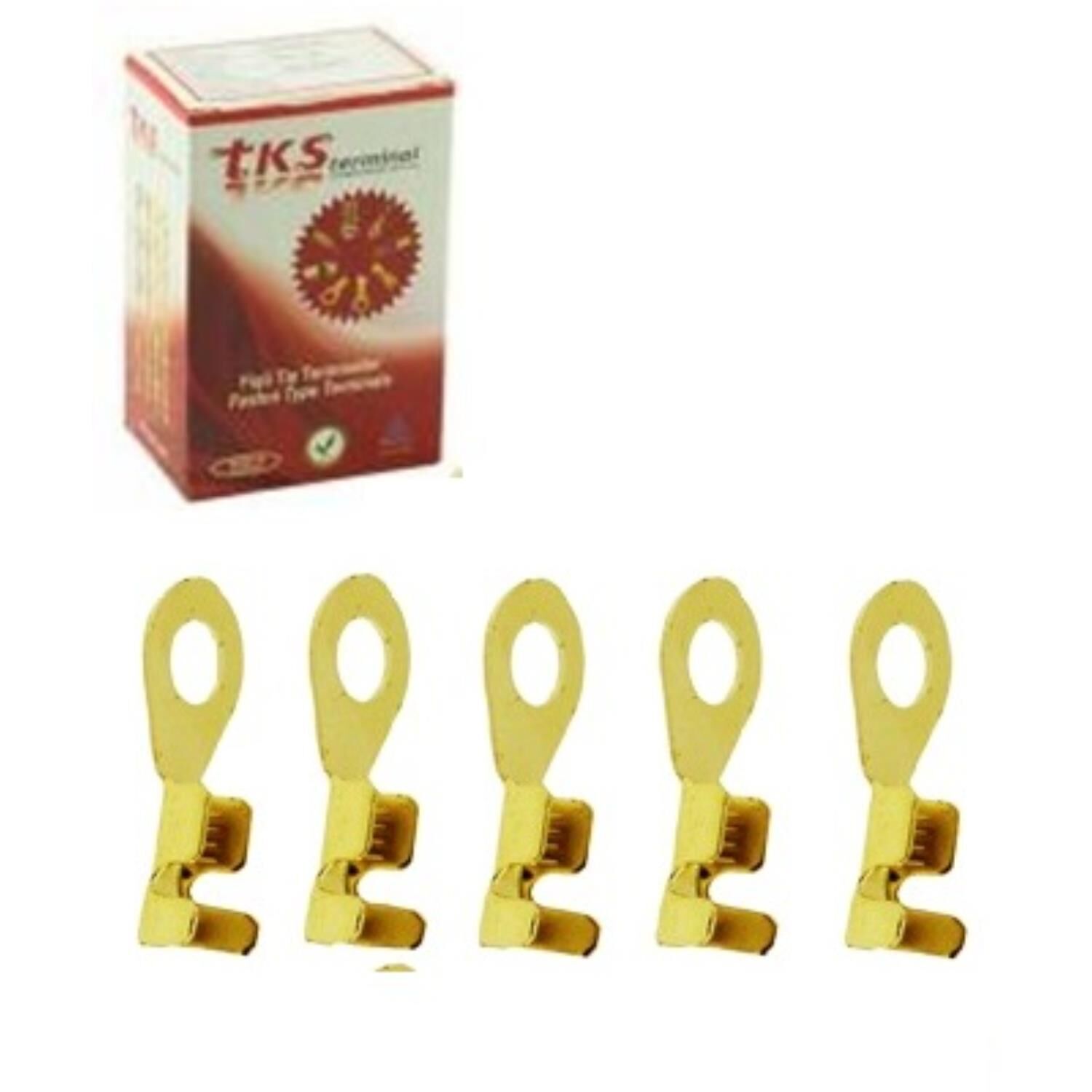 Yuvarlak Fiş 5 Mm(sarı Kablo Başlığı)