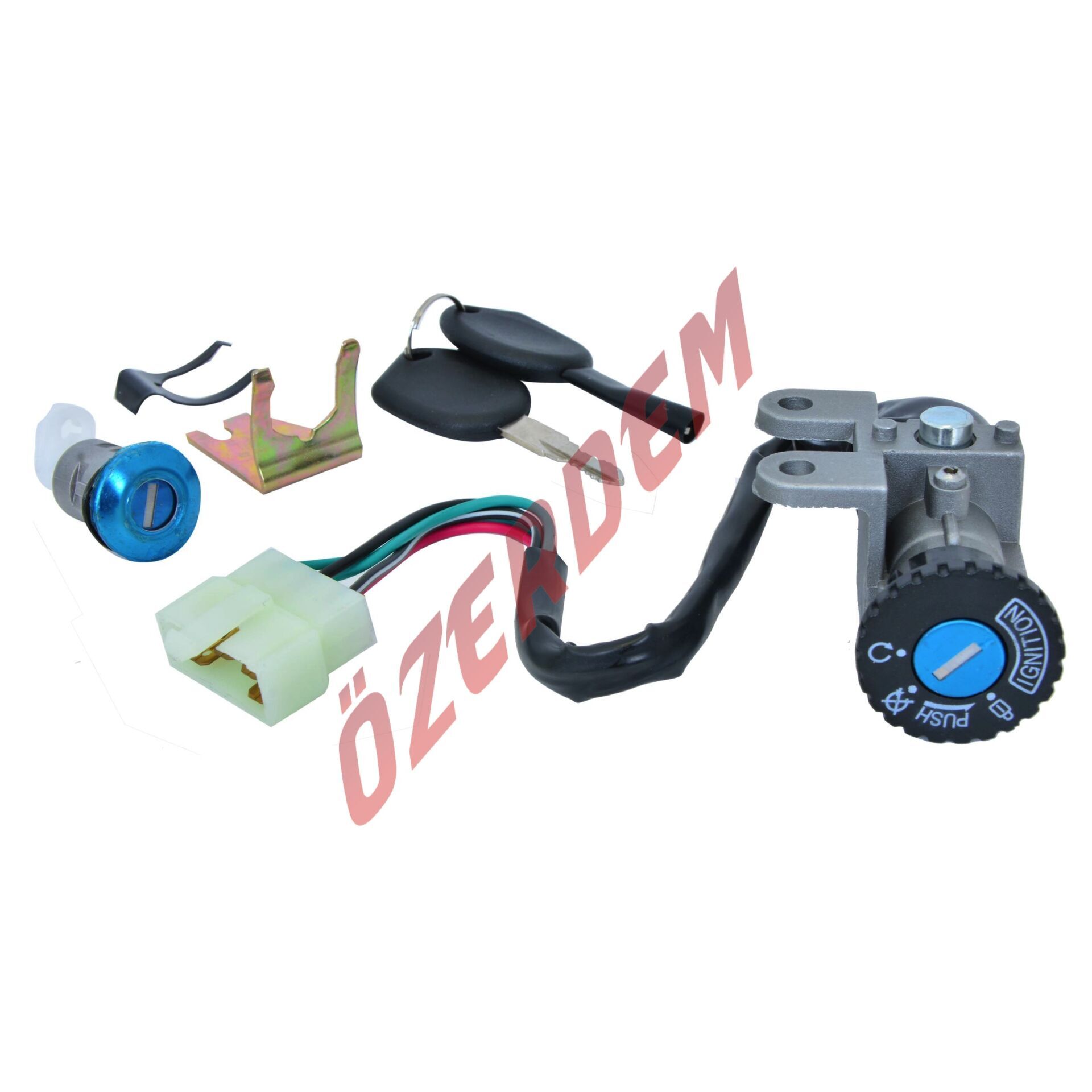 Scooter 50 Kontak Ve Sele Kilidi