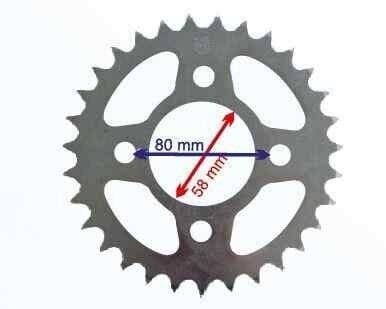 250Mct Arka Dişli 520-31T İç 58 Mm Öm