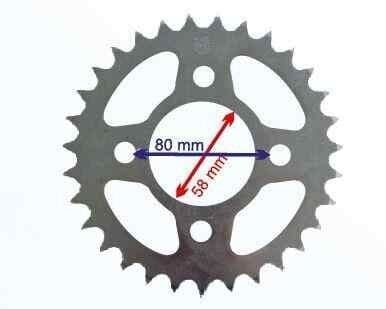 250Mct Arka Dişli 520-31T İç 58 Mm Öm