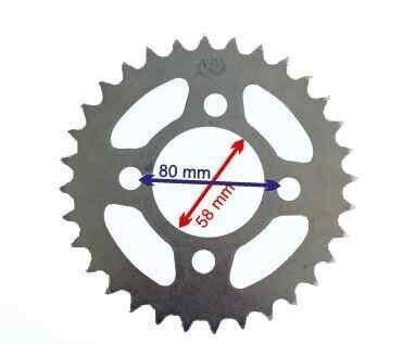 250Mct Arka Dişli 520-32T İç 58 Mm Öm