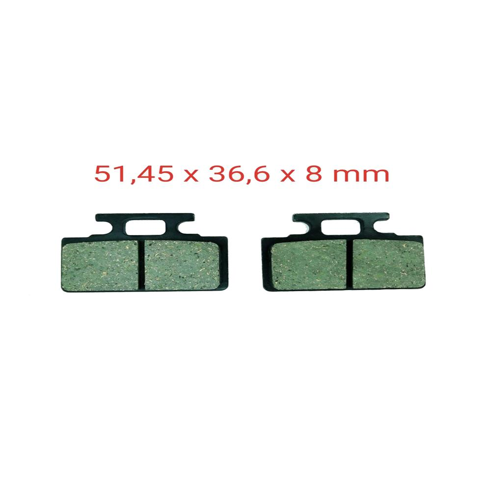 Ön Fren Disk Balatası Fa151 Atv-Sym Mio 50-100 Cc