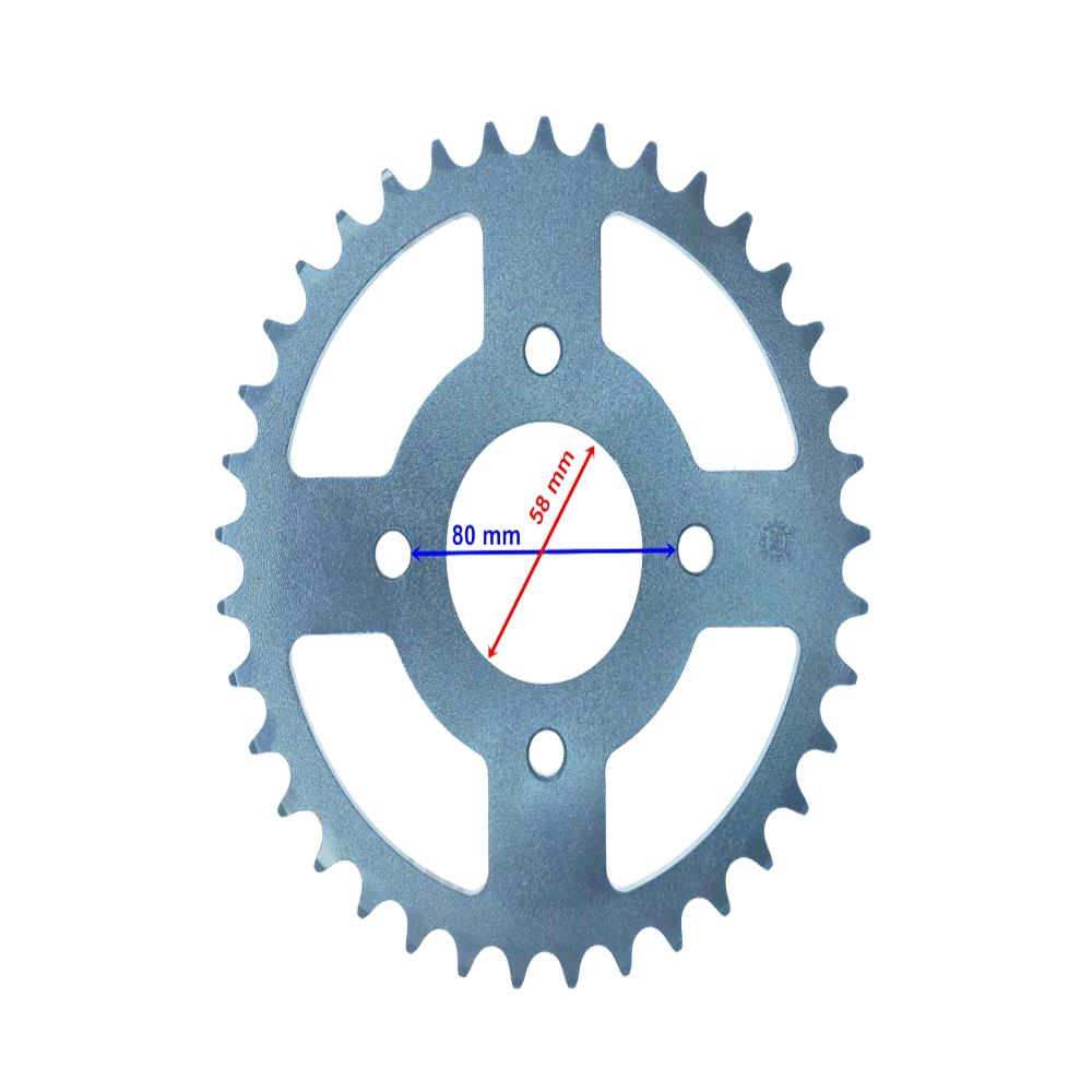 250Mct Arka Dişli 520-37T İç 58 Mm Öm