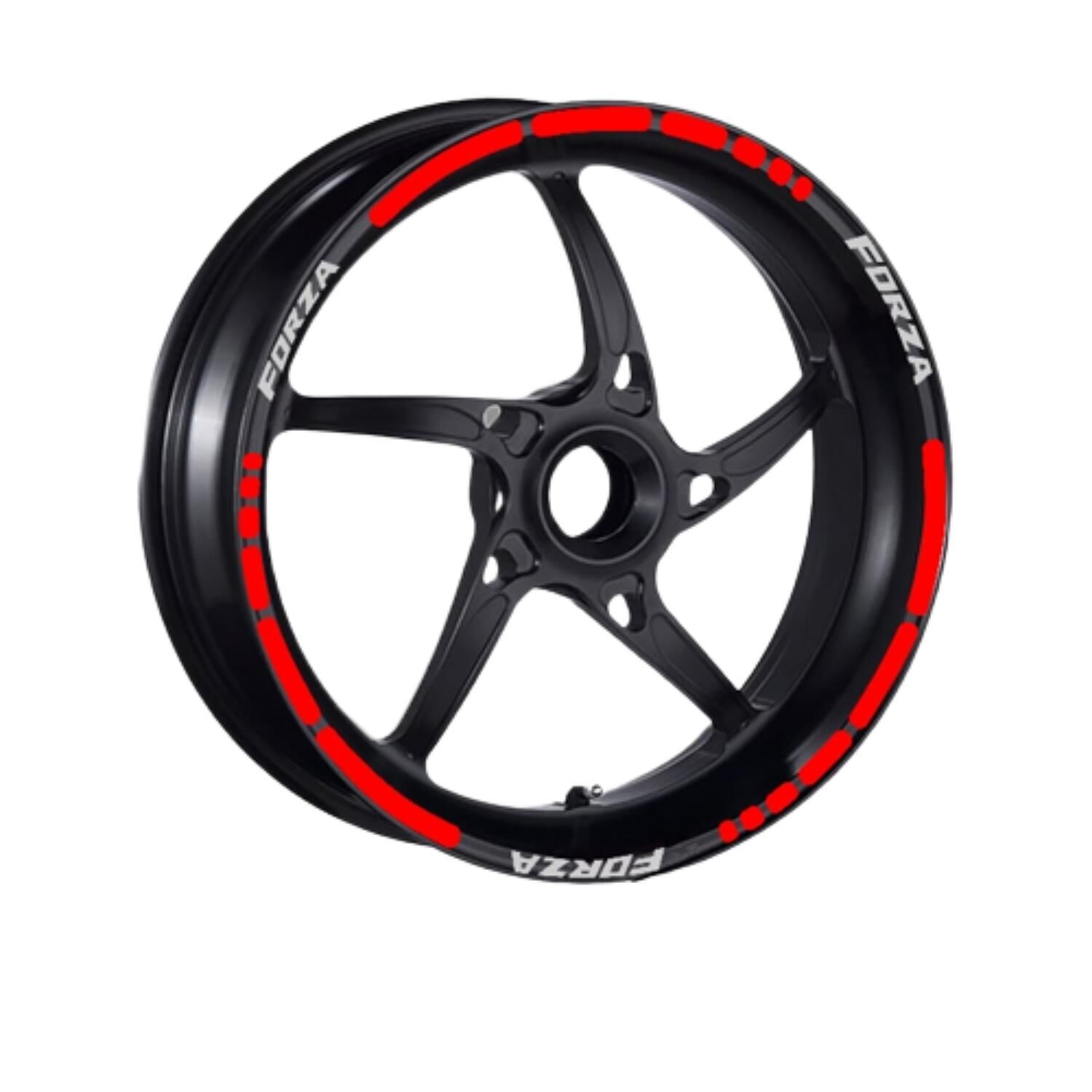 Honda Reflektör Kırmızı I Forza Uyumlu 1 Set Jant Şeridi